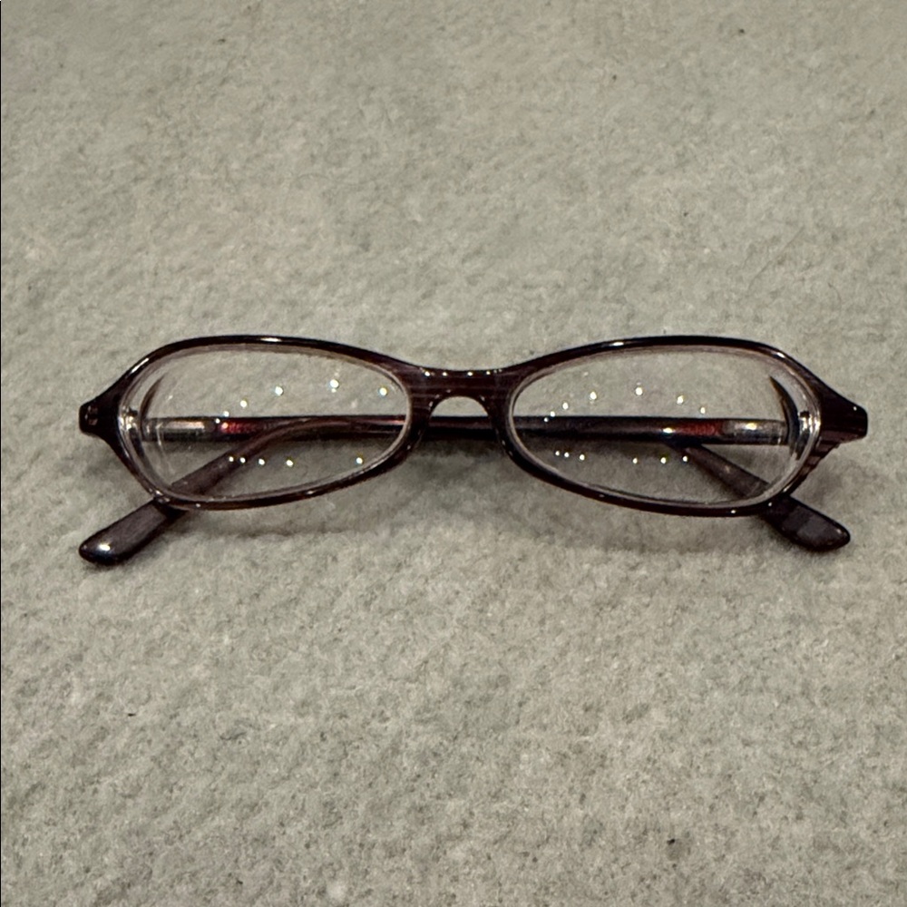 Elegant Maroon Eyeglasses Frames Plastic